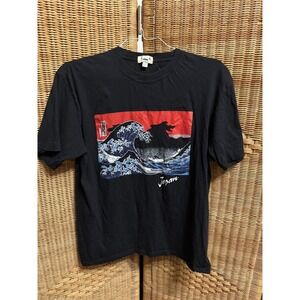 Kanagawa Japanese The Great Wave Black LL T-Shirt Tee Shirt Japan tourist.